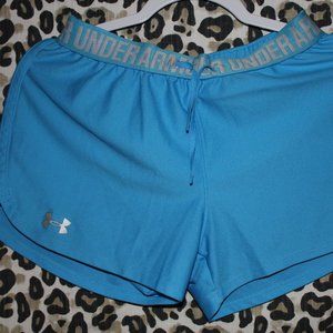 Under Armour Bright Blue Athletic Shorts
